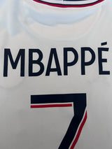 Authentic Mbappe #7 PSG 2021-22 Fourth Football