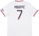 Authentic Mbappe #7 PSG 2021-22 Fourth Football