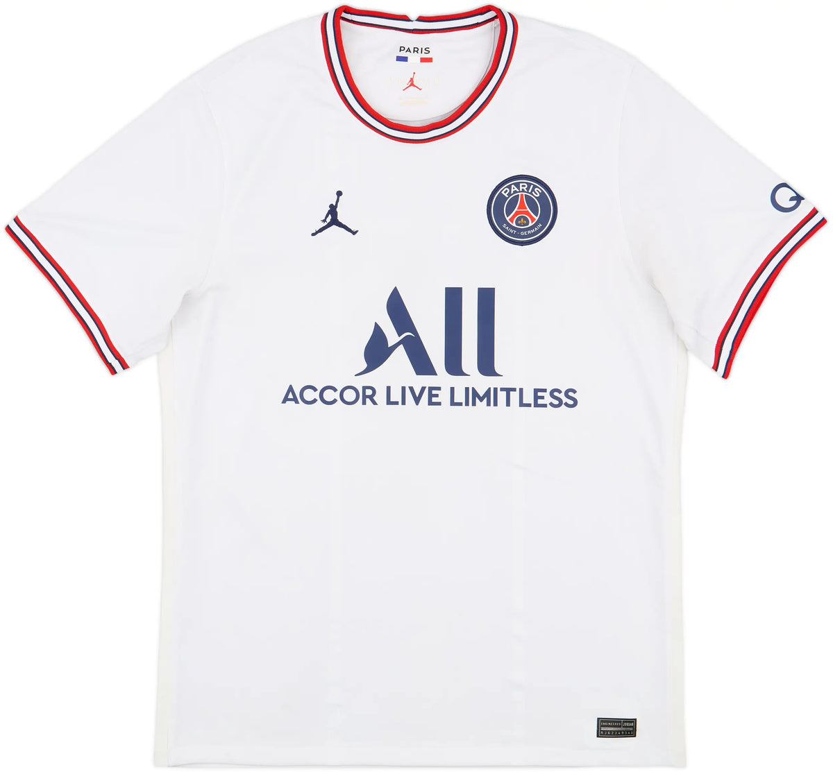 Authentic Mbappe #7 PSG 2021-22 Fourth Football
