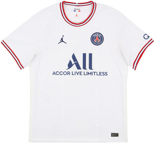 Authentic Mbappe #7 PSG 2021-22 Fourth Football