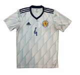 Authentic McTominay #4 Scotland 2020-22 Away Football