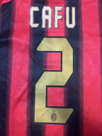 CAFU 2 name and number close-up