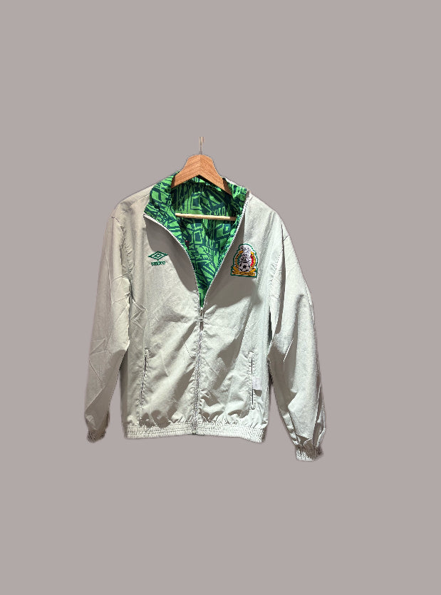 Vintage Mexico National Team reversible anthem jacketuuyyhb