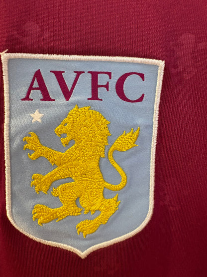 Vintage #26 John Terry Aston Villa 2017/18 Home Football Jersey