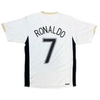 Authentic Ronaldo #7 Manchester United 2006-08 Away Football