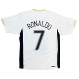 Authentic Ronaldo #7 Manchester United 2006-08 Away Football