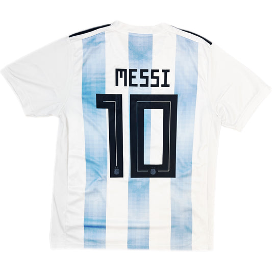 Authentic Messi #10 Argentina 2018-19 Home Football
