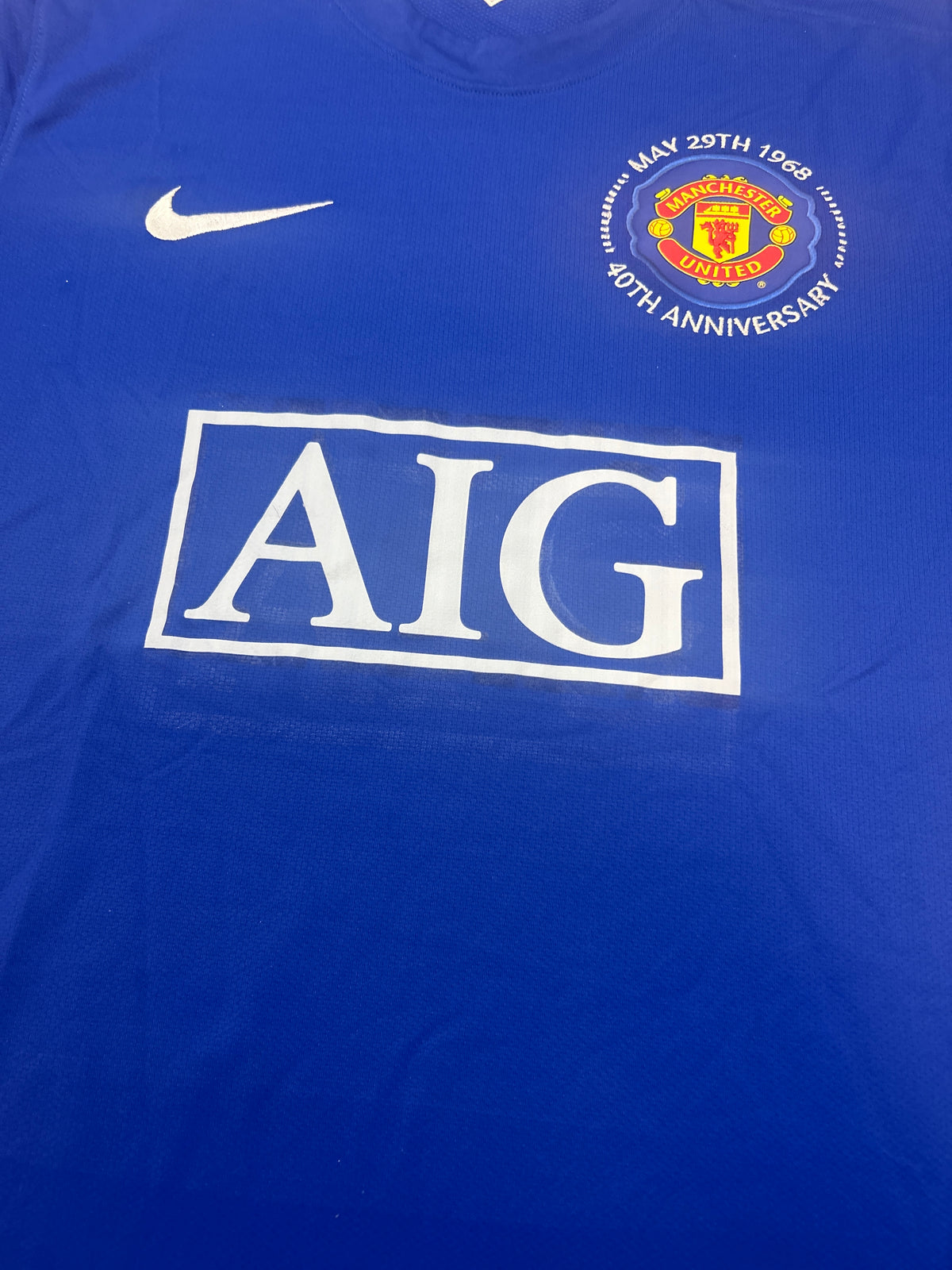 Authentic Ronaldo #7 Manchester United 2008-09 Third Football