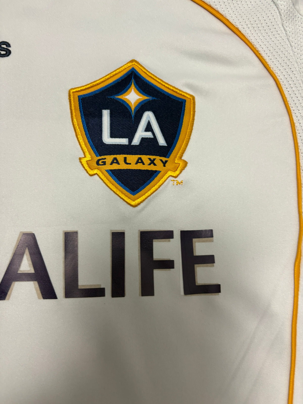 Authentic Beckham #23 Los Angeles Galaxy 2007-2008 football