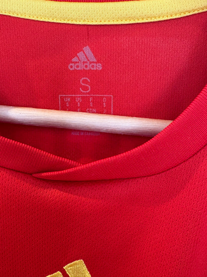 Authentic A.Iniesta #6 Spain 2018/19 Home Football Shirt