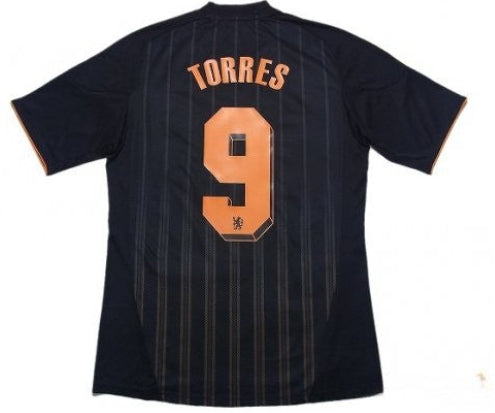 Authentic Torres #9 Chelsea 2010-11 Away Football