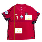 Authentic Ronaldo #7 Portugal 2020-21 Away Football