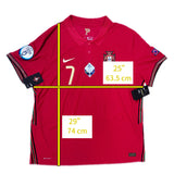 Authentic Ronaldo #7 Portugal 2020-21 Away Football
