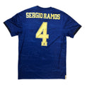Authentic Sergio Ramos #4 Real Madrid 2019-20 Away Football