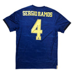 Authentic Sergio Ramos #4 Real Madrid 2019-20 Away Football
