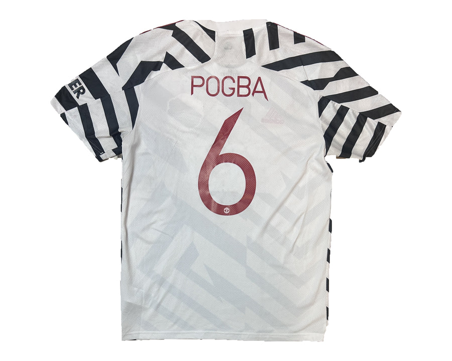 Authentic #6 Pogba Manchester United 2020-21 Third Football