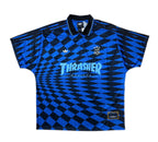 Authentique maillot de football Argentine x Thrasher, neuf avec étiquettes
