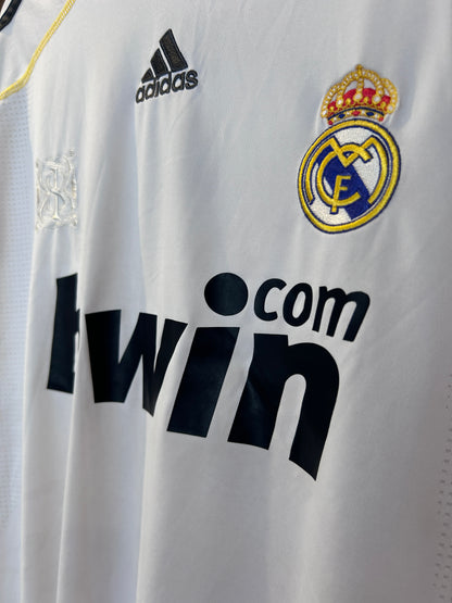 Vintage Kaka’ #8 Real Madrid 2009/10 Home Football T-Shirt