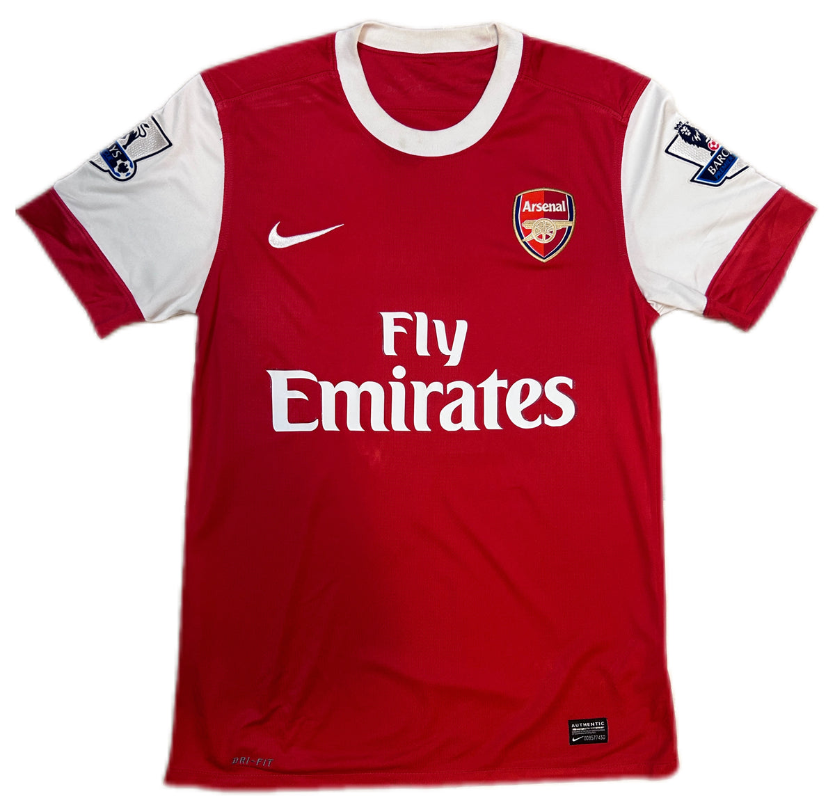 Authentic Fabregas #4 Arsenal 2006-08 Home Football