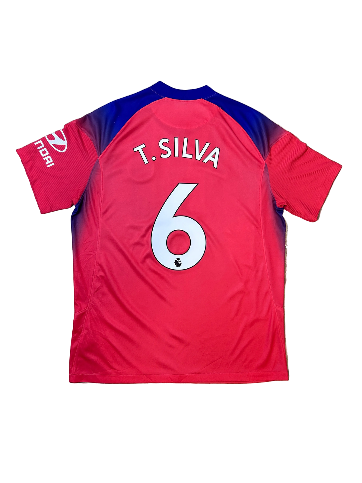 Authentic T.Silva #6 Chelsea 2020-21 Third Football