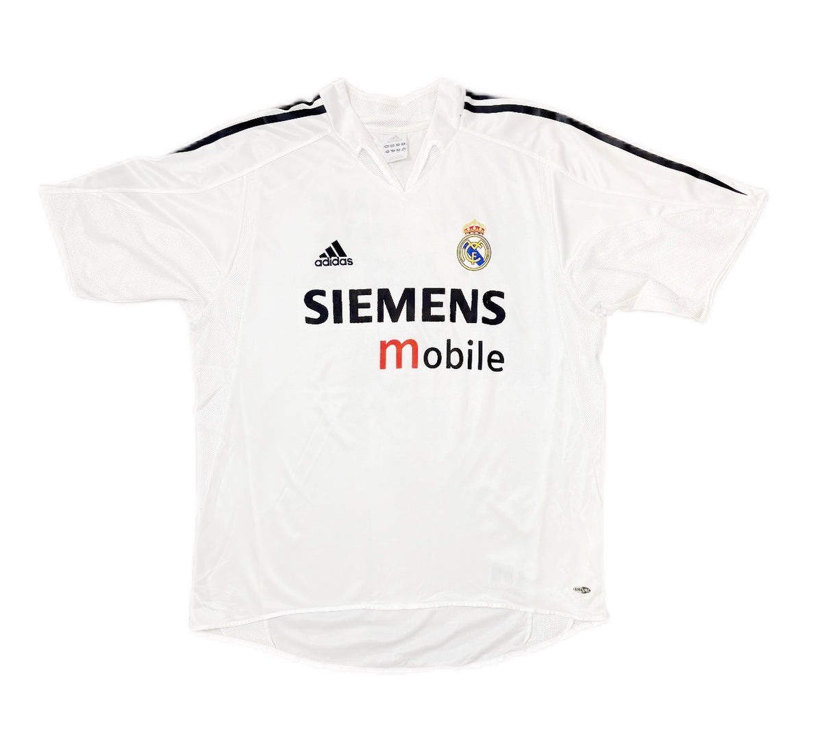 Authentic Zidane #5 Real Madrid 2004/05 home Football