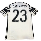 Authentic Dani Alves #23 Juventus 2016-17 Third Football