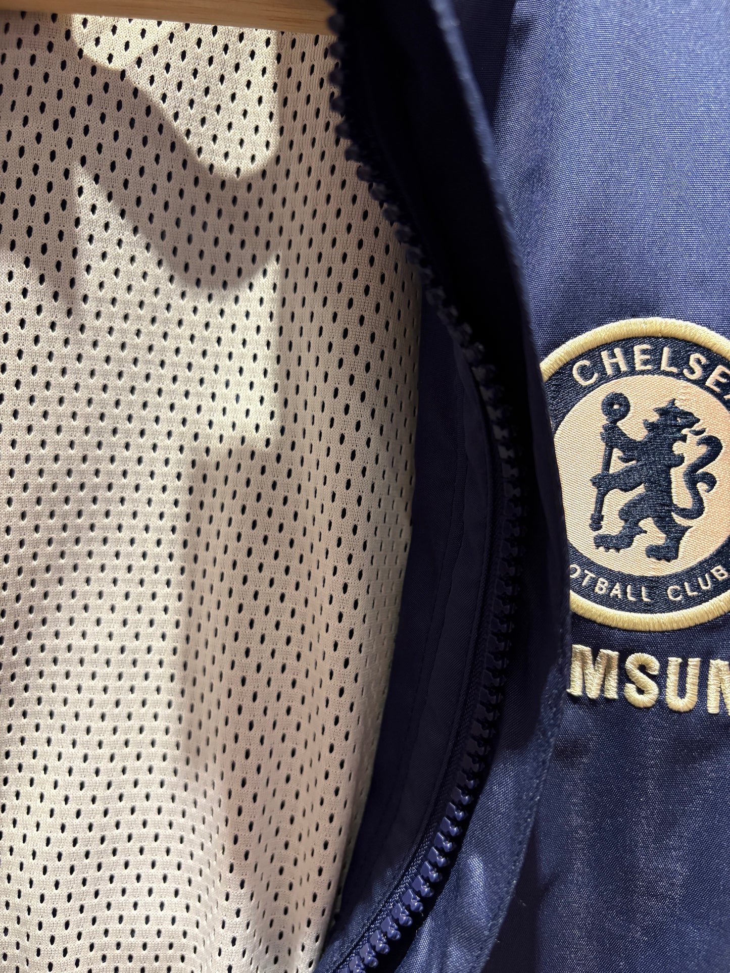 Vintage Chelsea Football Jacket Soccer Windbreaker Track