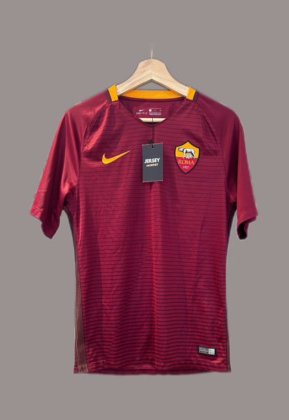 Authentic Totti #10 AS Roma 2016-17 Home Football T-Shirt