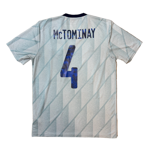 Authentic McTominay #4 Scotland 2020-22 Away Football