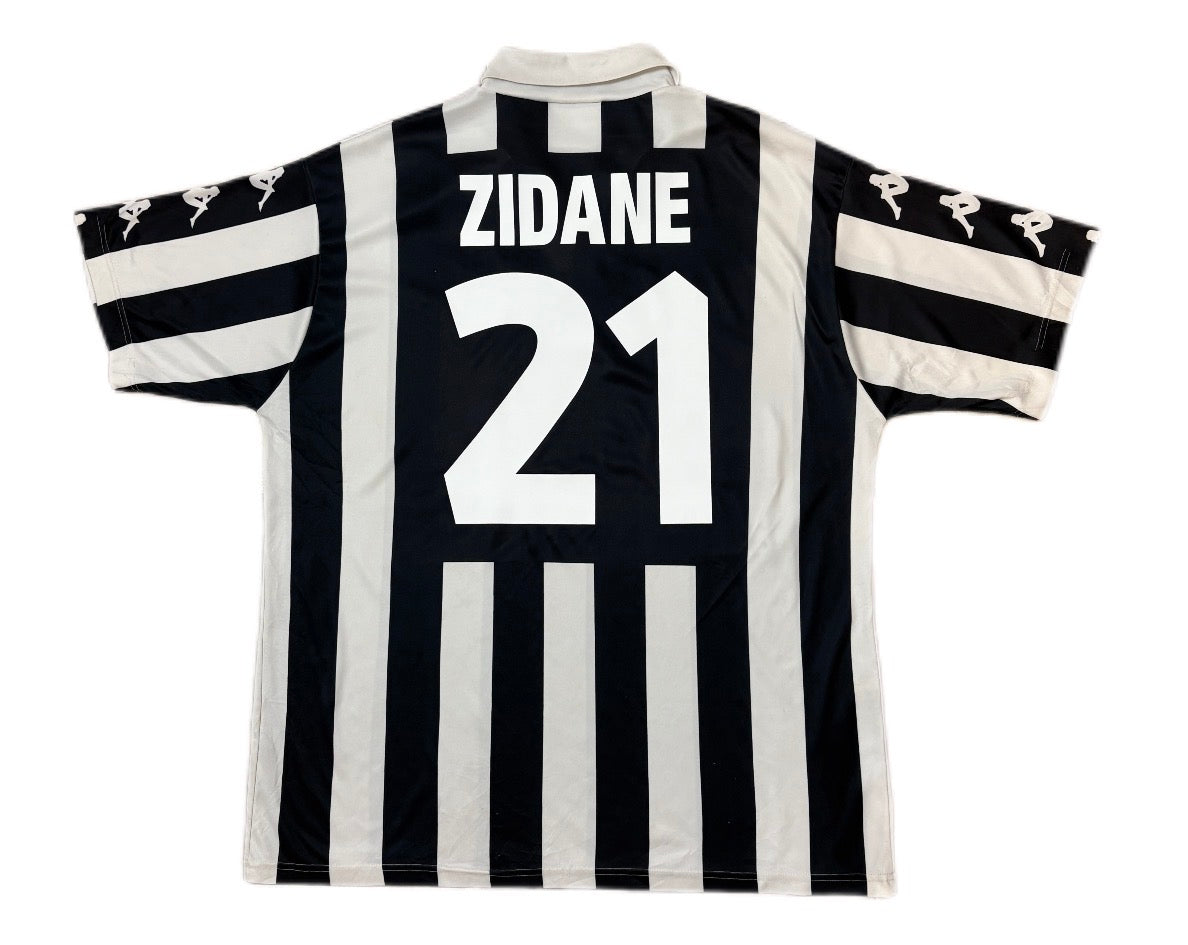 Authentic Basic #21 Zidane Juventus 1999-00 Home Football