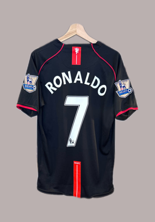 Vintage Ronaldo #7 Manchester United Away Football T-Shirt