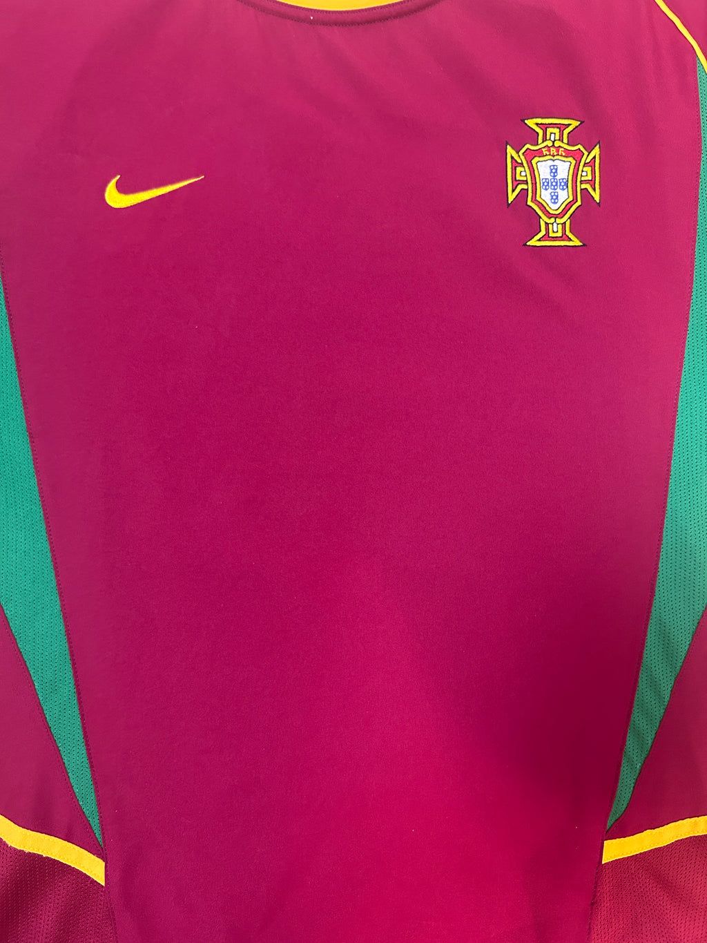 Maillot de football domicile authentique Portugal 2002-03