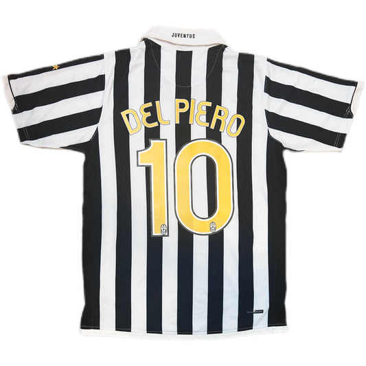 Authentic Del Piero #10 Juventus 2006-07 Home Football