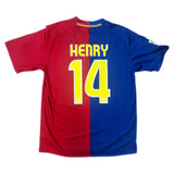 Authentic Henry #14 FC Barcelona 2008-09 Home Football