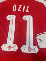 Authentic Ozil #11 Arsenal 2015-16 Home Football