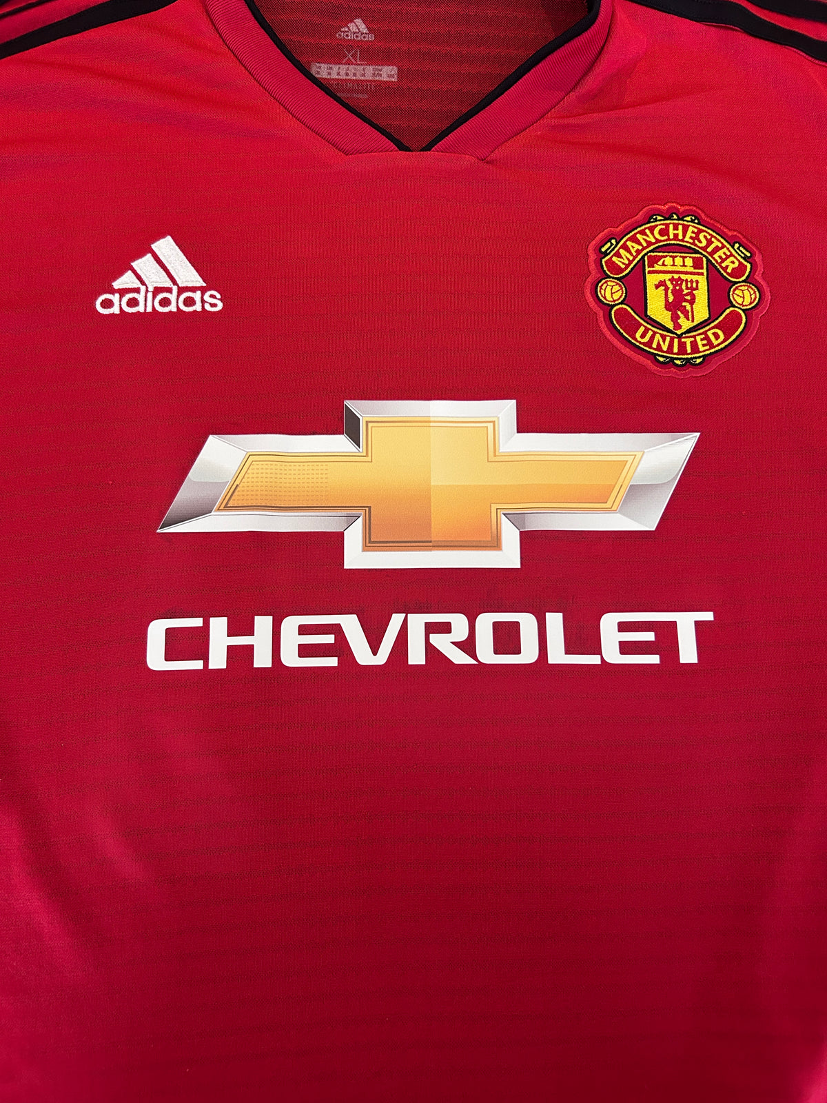Authentic Pogba #6 Manchester United 2018-19 Home Football