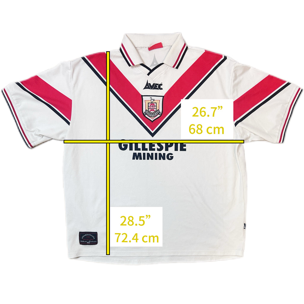 Maillot de foot domicile authentique des Airdrieonians FC 1997-99