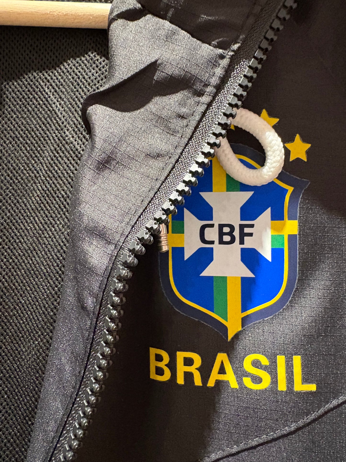 Brazil National Team Men's soccer Windrunner jacket
