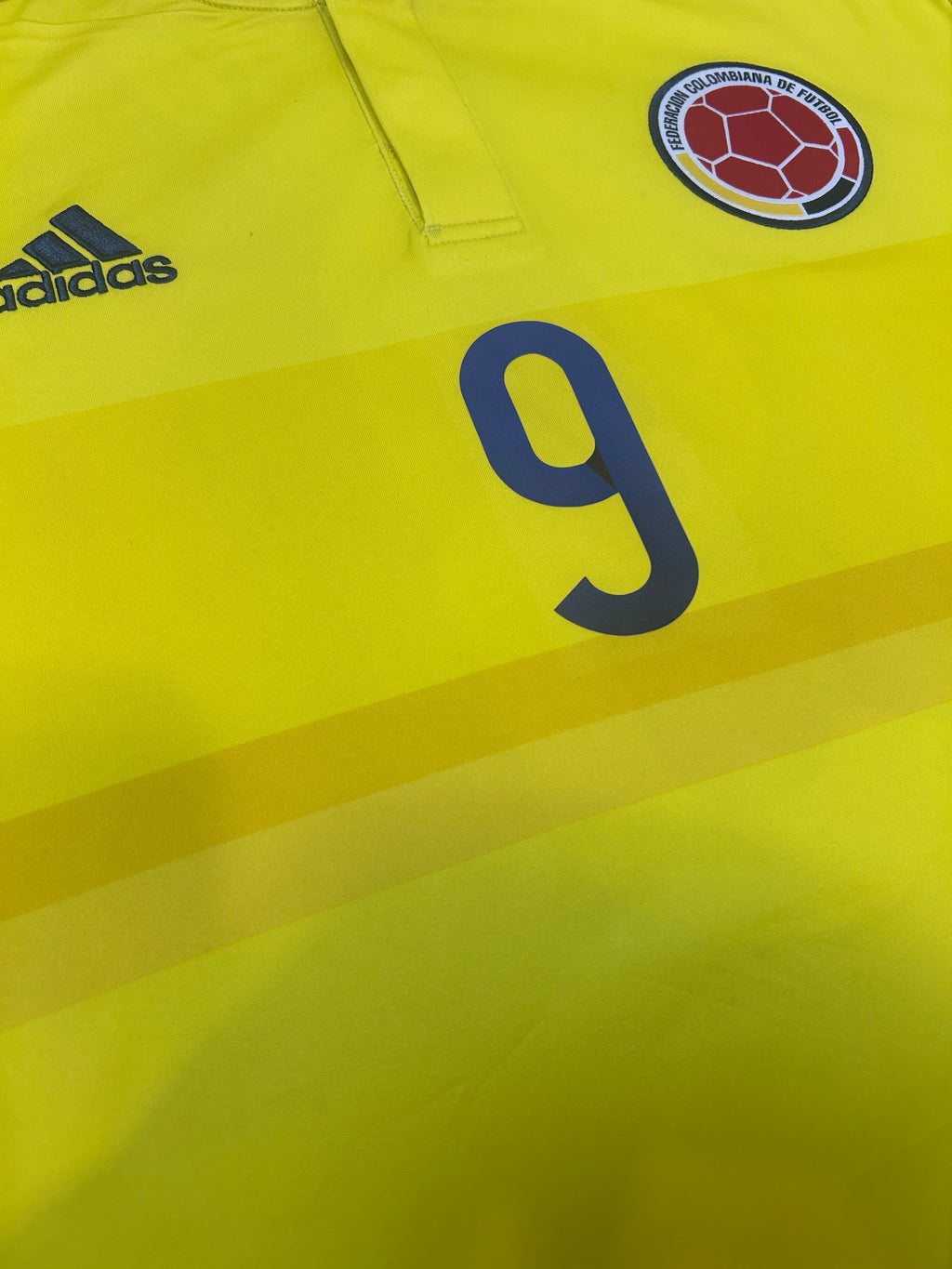 Maillot de football domicile authentique Falcao #9 Colombie 2015-16