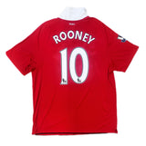Authentic Rooney #10 Manchester United 2010-11 Home Football