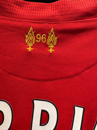 Vintage #15 Sturridge New Balance Liverpool FC 2015-2016 home football shirt