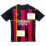 Authentic Ibrahimovic #11 AC Milan 2020-21 Home Football