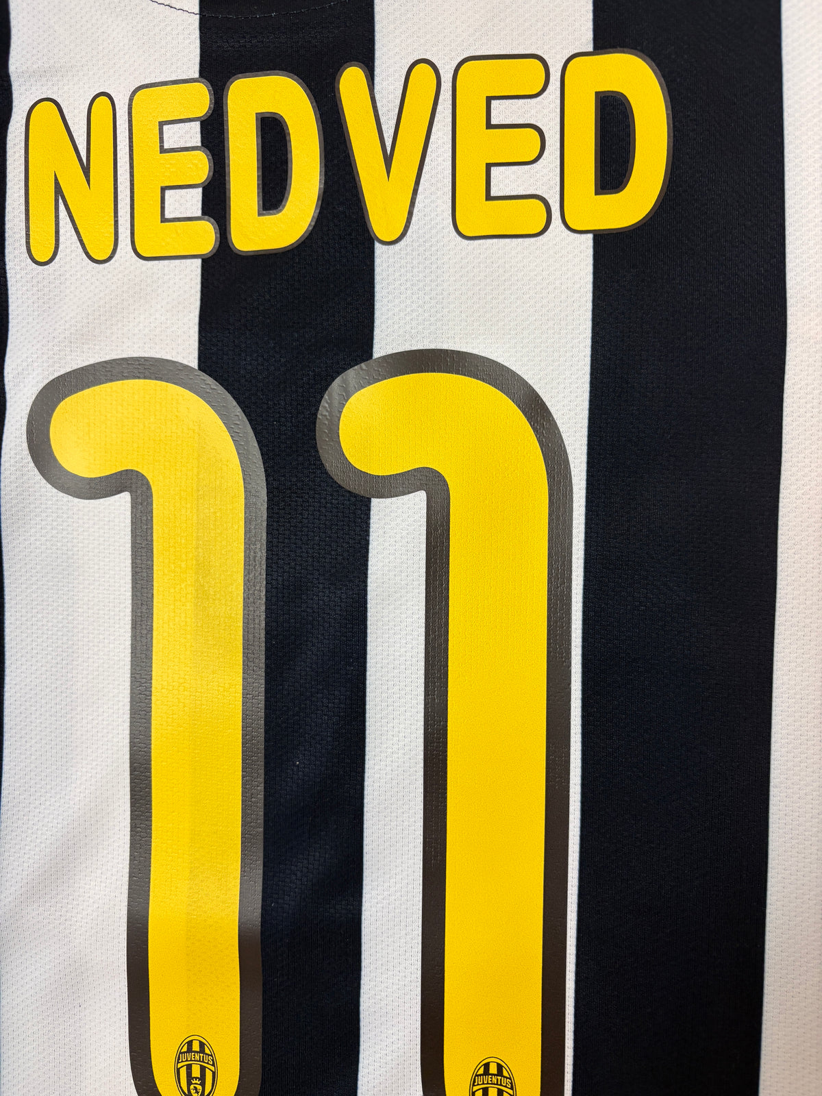 Authentic Nedved #11 Juventus 2008-09 Home Football