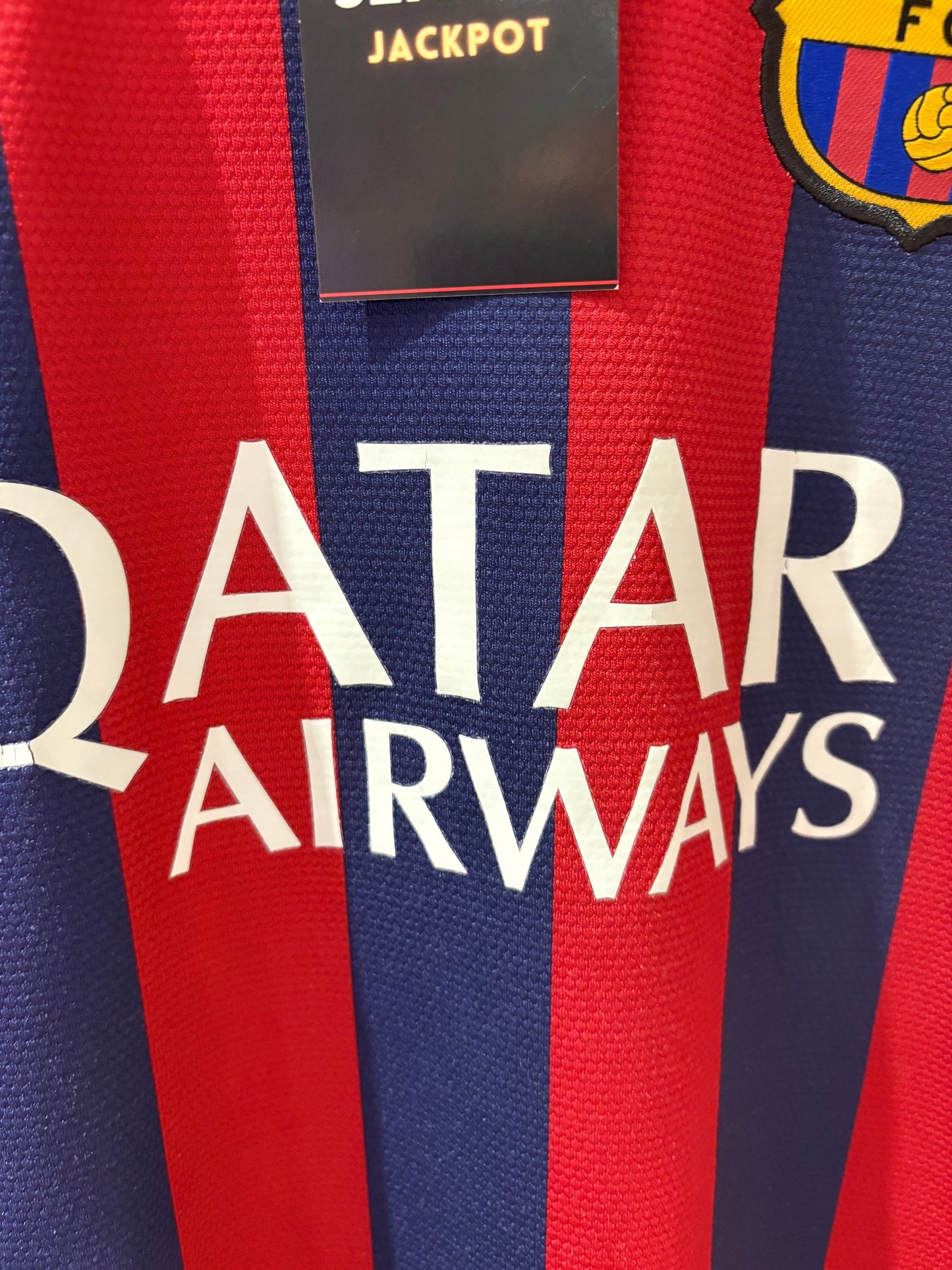Vintage Barcelona 2013/14 Home Football Shirt