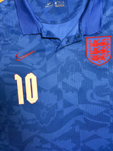 Authentic Sterling #10 England 2020-2022 Away Football