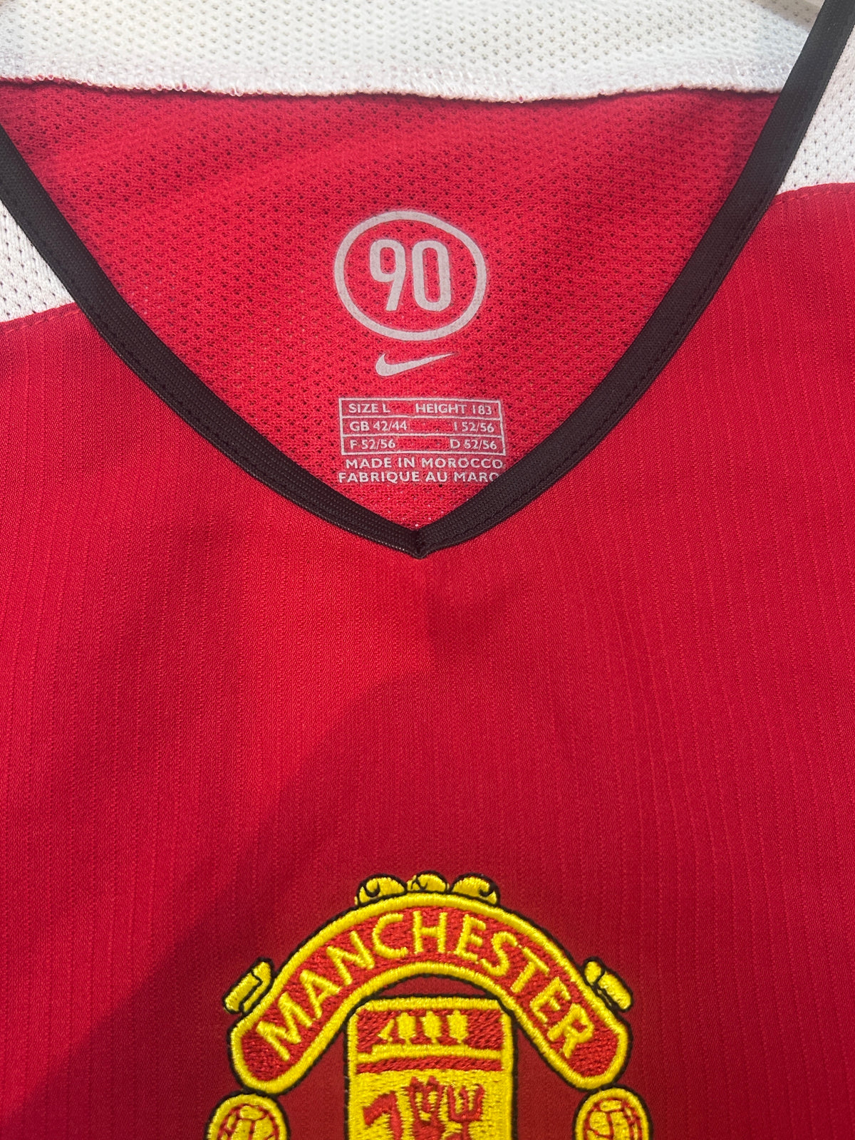 Authentic Ronaldo #7 Manchester United 2004-06 Home Football