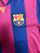 Authentic #8 A. Iniesta Barcelona 20013-2014 home Football