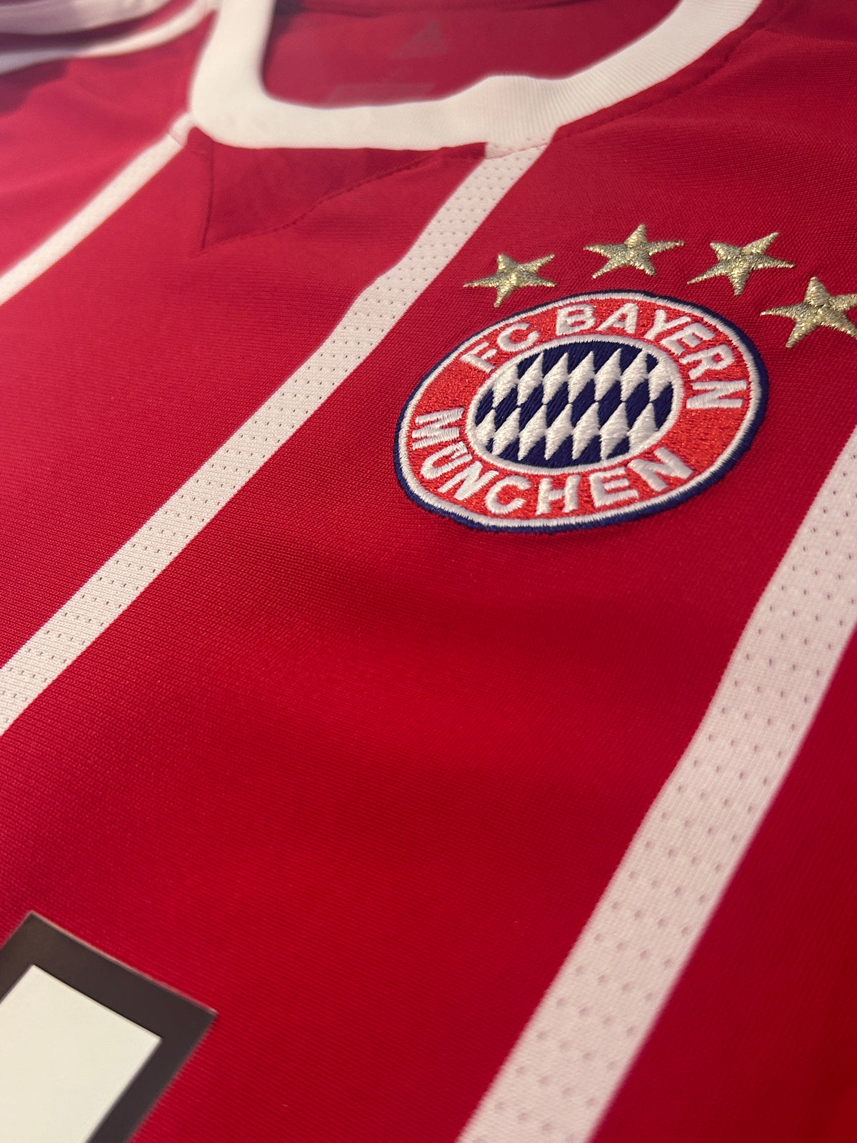 Authentic Robben #10 Bayern Munich 2016-17 Home Football L/S