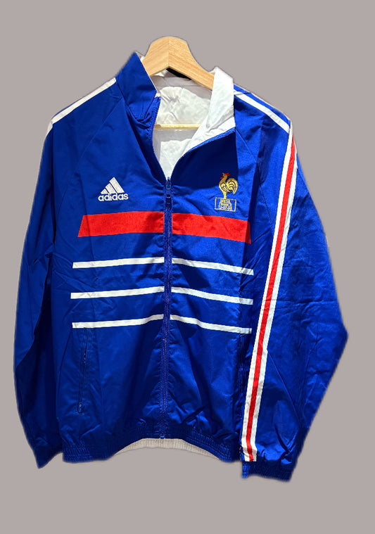 vintage France 1998 FIFA World Cup Reversible windbreaker jacket