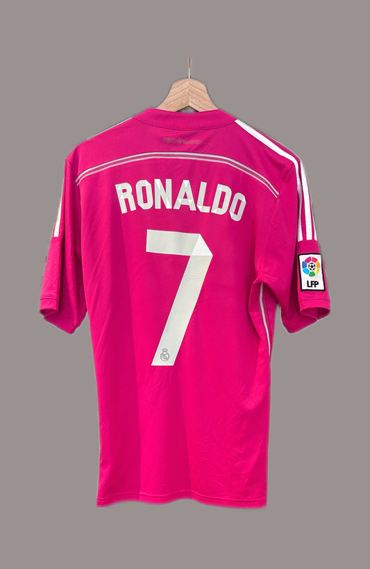 Authentic Ronaldo #7 Real Madrid 2014/15 Away Football T-Shirt